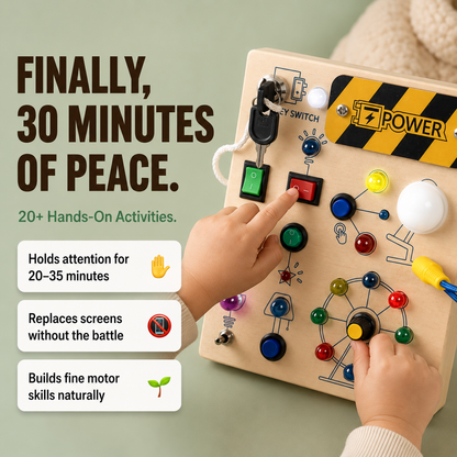 Budling™ The Sensory Explorer Board