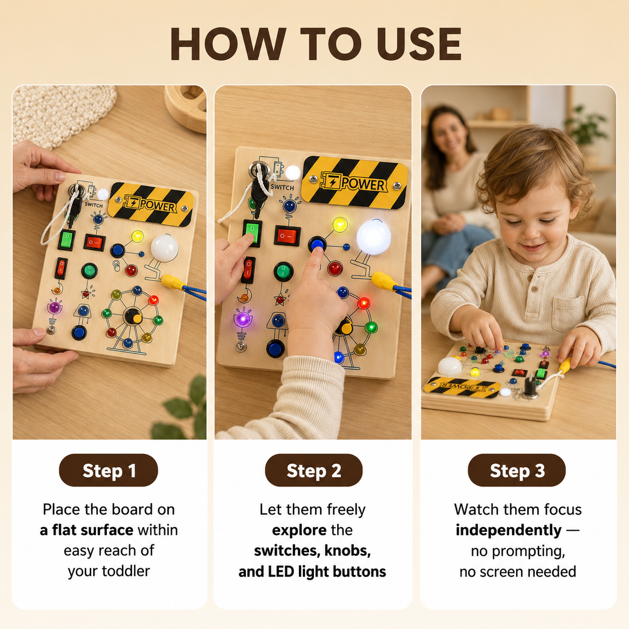 Budling™ The Sensory Explorer Board